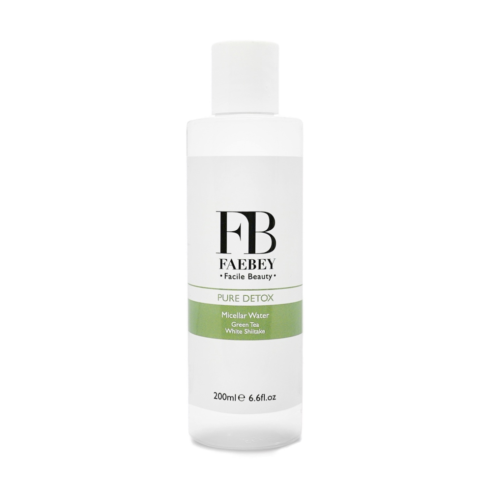 Очищувальна міцелярна вода для обличчя Faebey Pure Detox Micellar Water, 200 мл